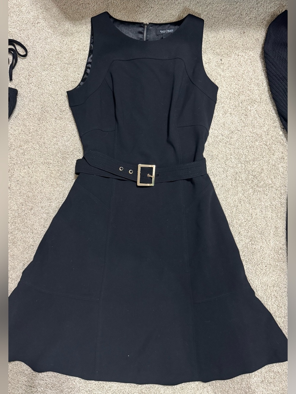 EUC White House Black Market Black Dress